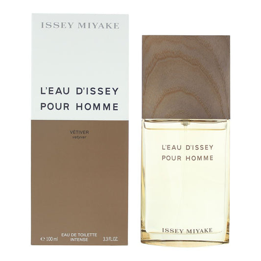 Issey Miyake L'eau D'issey Pour Homme Vetiver EDT 100ml Mens Fragrance Spray