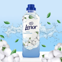 Lenor Cotton Clean Fabric Conditioner Long Lasting Freshness Odour Defence 1.42L