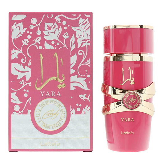Lattafa Yara Candy Eau de Parfum 100ml Womens Fragrance Spray
