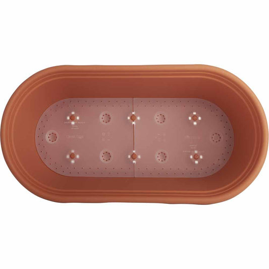 Clever Pots Round Trough Resevoir Make Gardening Easier 60Cm
