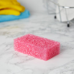 Elbow Grease Scrub Mate Pink Sponge Non Scratch Tough Stain Cleaner Remover