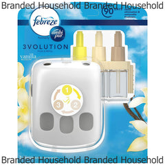 Febreze 3Volution Air Freshener Euro Plug In Refills Diffuser Vanilla Blossom