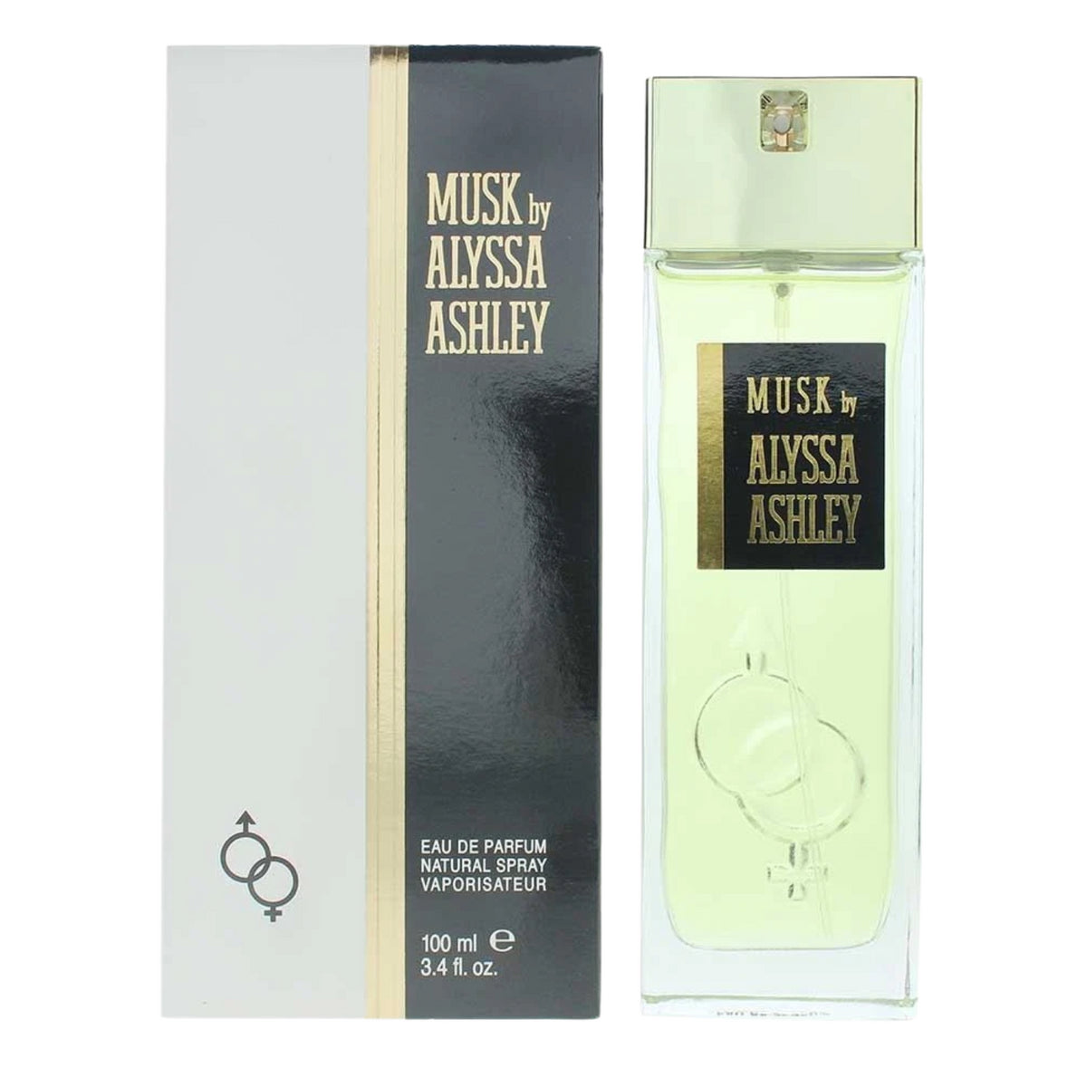 Alyssa Ashley Musk Eau de Parfum 100ml Spray Unisex Fragrance