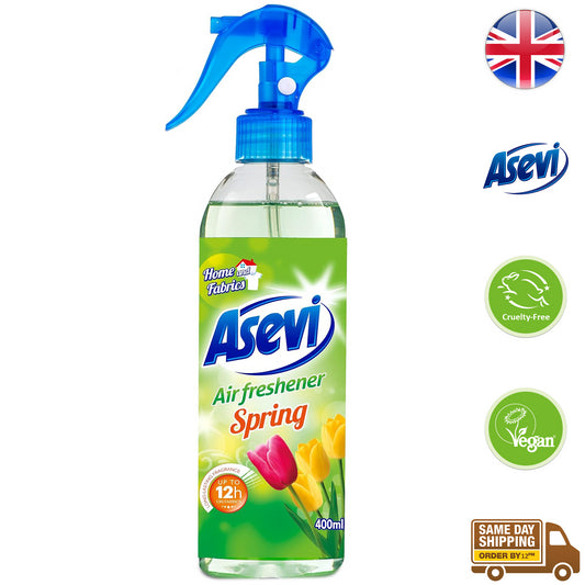 Asevi Home Room Air And Fabric Freshener Long Last Spring Fragrance Spray 400ml