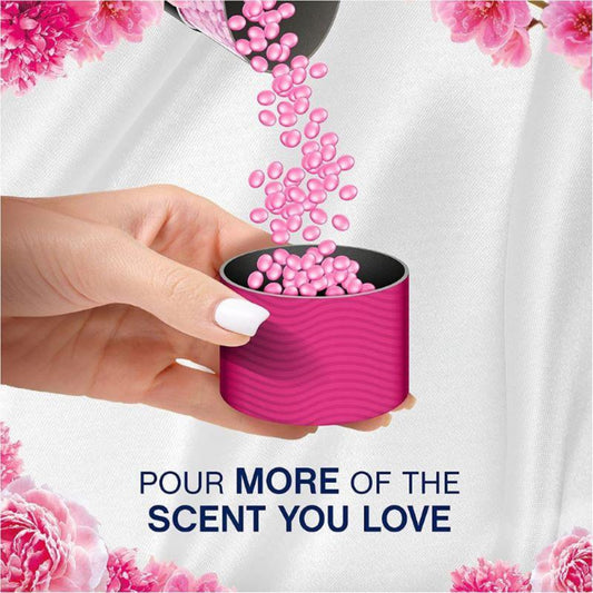 Lenor In Wash Laundry Scent Booster Pink Tulips White Jasmine Infuses Cloth 176G