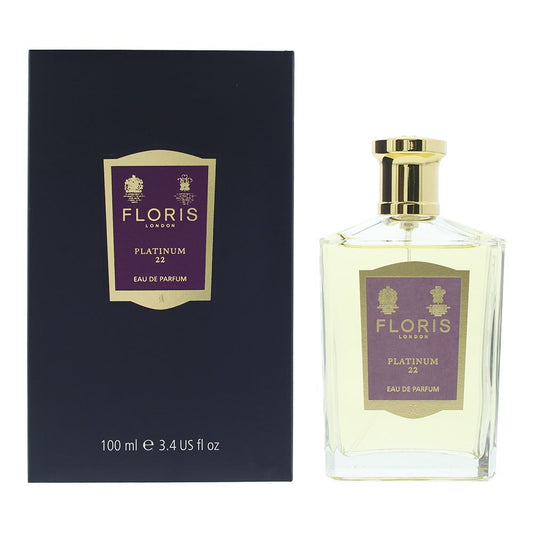 Floris Platinum 22 Eau de Parfum 100ml Unisex Fragrance Spray