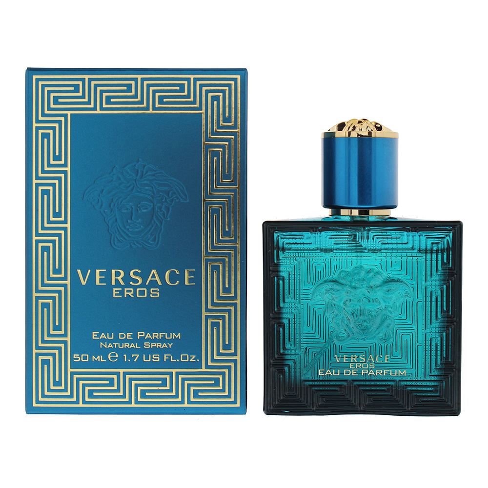 Versace Eros Eau de Parfum 50ml Mens Fragrance Spray