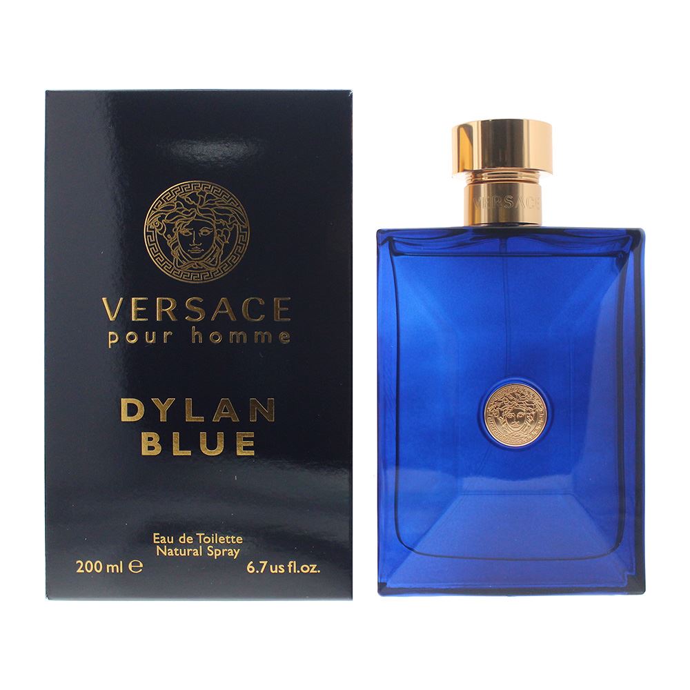 Versace Dylan Blue Pour Homme Eau de Toilette 200ml Spray For Mens Fragrance