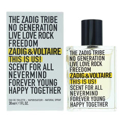 Zadig & Voltaire This Is Us! Eau de Toilette 30ml Unisex Fragrance Spray