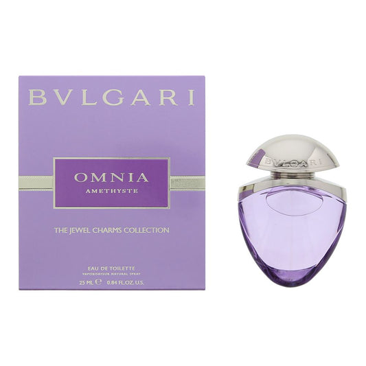 Bulgari Omnia Amethyste Eau de Toilette 25ml Womens Fragrance Spray