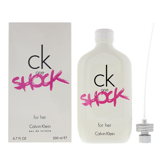 Calvin Klein Ck One Shock For Her Eau de Toilette 200ml Womens Fragrance Spray