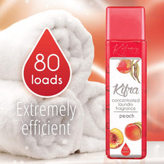 Kifra Peach Concentrated Laundry Rinse Fragrance Gentle Clothes 200ml