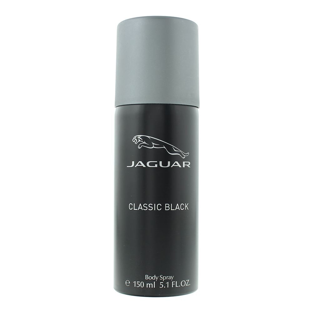 Jaguar Classic Black Body Spray 150ml For Men