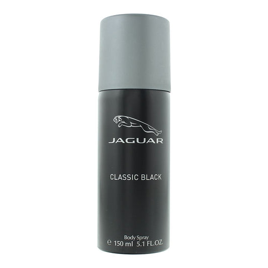 Jaguar Classic Black Body Spray 150ml For Men