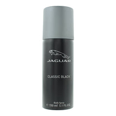 Jaguar Classic Black Body Spray 150ml For Men