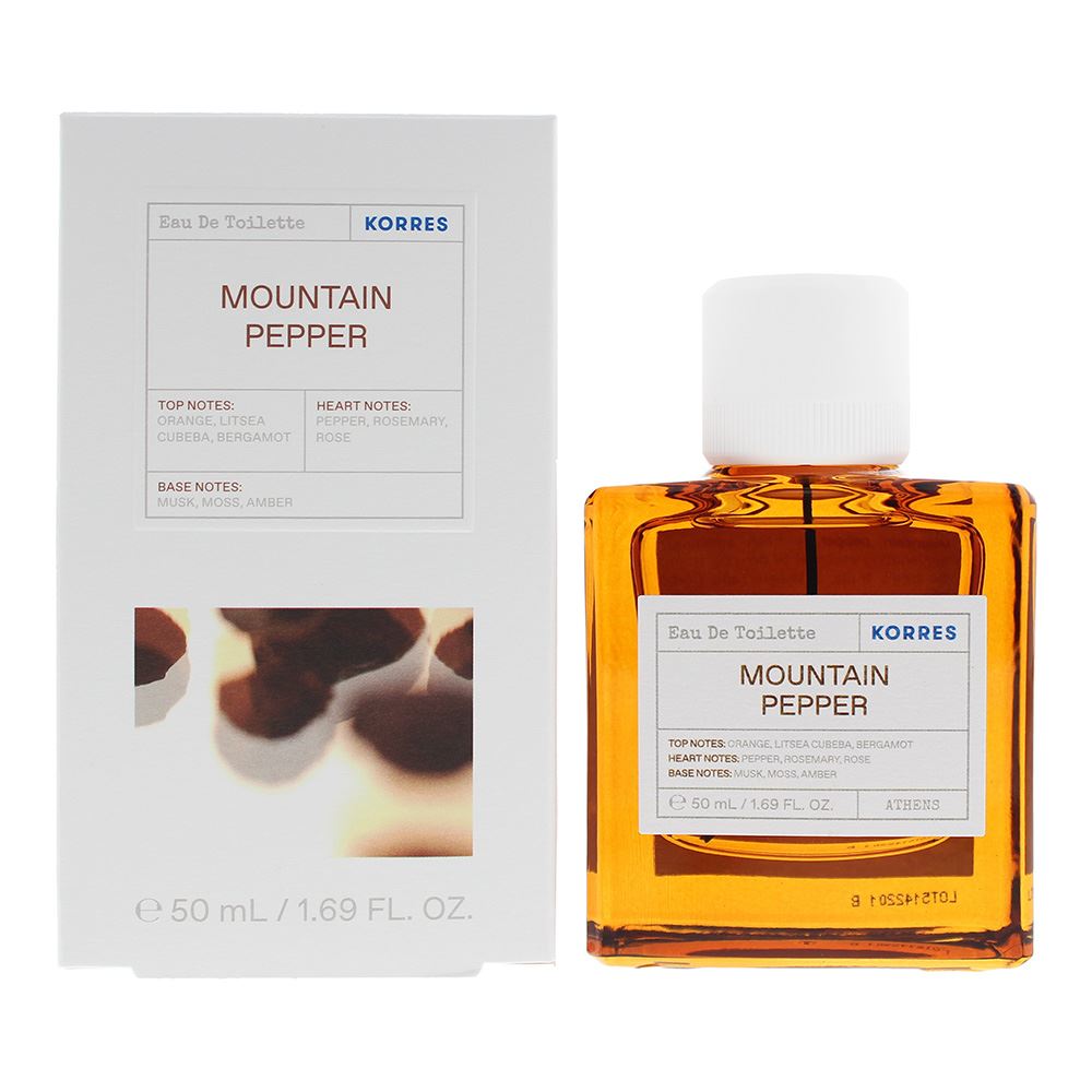 Korres Vetiver Root Eau de Toilette 50ml Men Spray