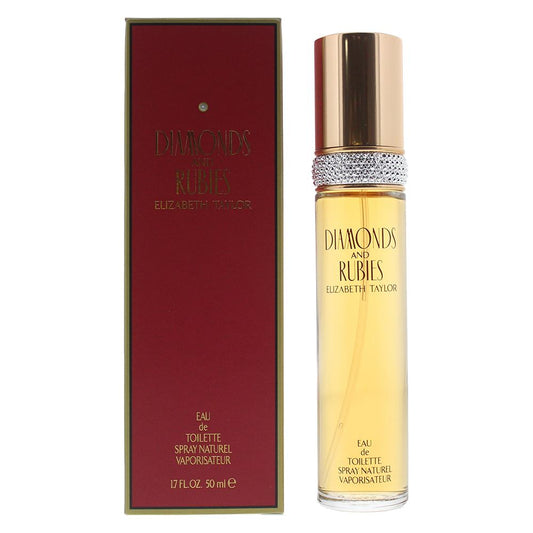 Elizabeth Taylor Diamonds And Rubies Eau de Toilette 50ml Womens Fragrance Spray
