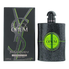 Yves Saint Laurent Black Opium Illicit Green EDP 75ml Spray For Womens Fragrance
