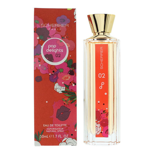 Jean Louis Scherrer Pop Delights 02 Eau de Toilette 50ml Womens Fragrance Spray