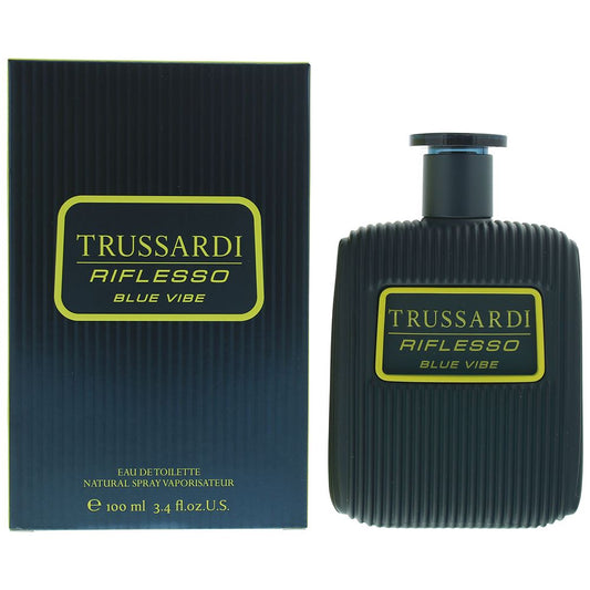 Trussardi Riflesso Blue Vibe Eau de Toilette 100ml Mens Fragrance Spray