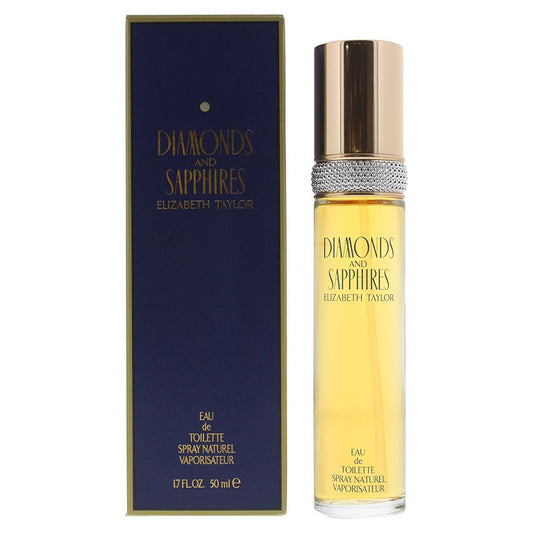 Elizabeth Taylor Diamonds & Sapphires EDT 50ml Womens Fragrance Spray