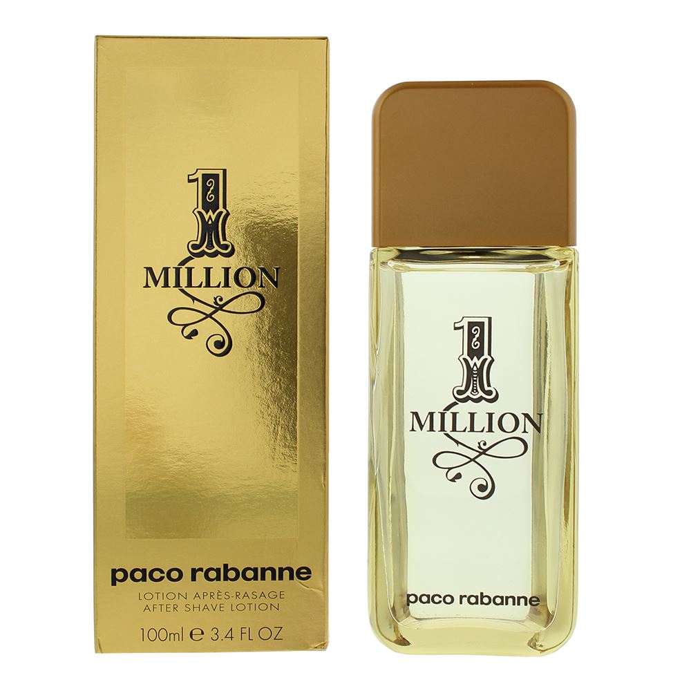 Paco Rabanne 1 Million Aftershave Lotion for Mens 100ml