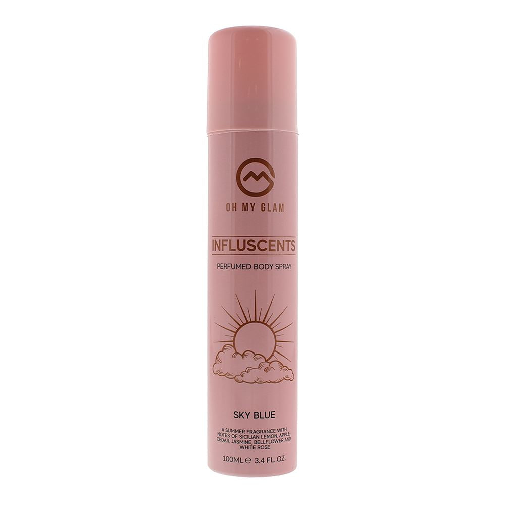 Oh My Glam Influscents Sky Blue Body Spray 100ml For Women