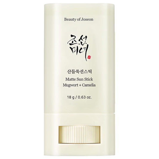 Beauty Of Joseon Matte Sun Stick Mugwort + Camelia SPF 50+ PA++++ Stick 18g