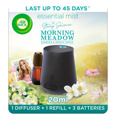 Air Wick Essential Mist Diffuser Refill Aroma Home Freshener Morning Meadow 20ml