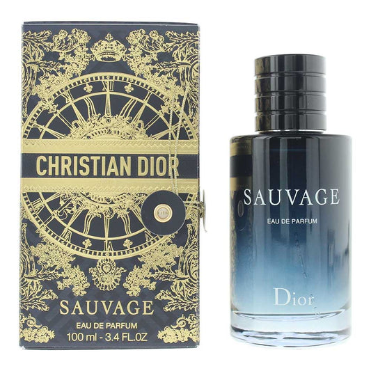 Dior Sauvage Limited Edition Gift Box Eau De Parfum 100ml Mens Fragrance Spray