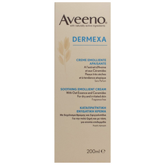 Aveeno Dermexa Daily Emollient Cream Clinically Proven Fragrance Free 200ml
