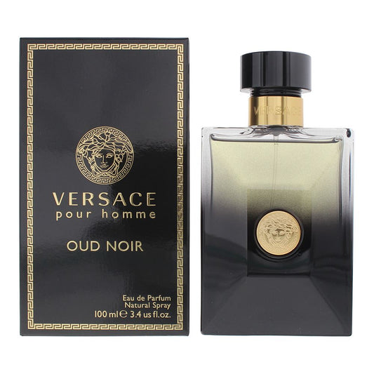 Versace Pour Homme Oud Noir Eau de Parfum 100ml Mens Fragrance Spray