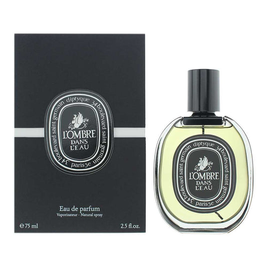 Diptyque L'ombre Dans L'eau Eau de Parfum 75ml Spray Unisex Fragrance
