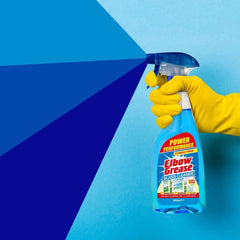 Elbow Grease Glass Cleaner Spray Streak Free Cleans Home Window Mirror 500ml