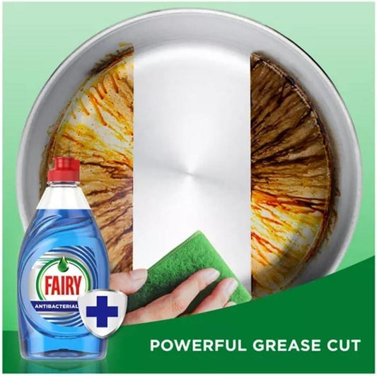 Fairy Platinum Eucalyptus Anti-Bac Washing Up Liquid Kitchen Dish Cleaner 870ml