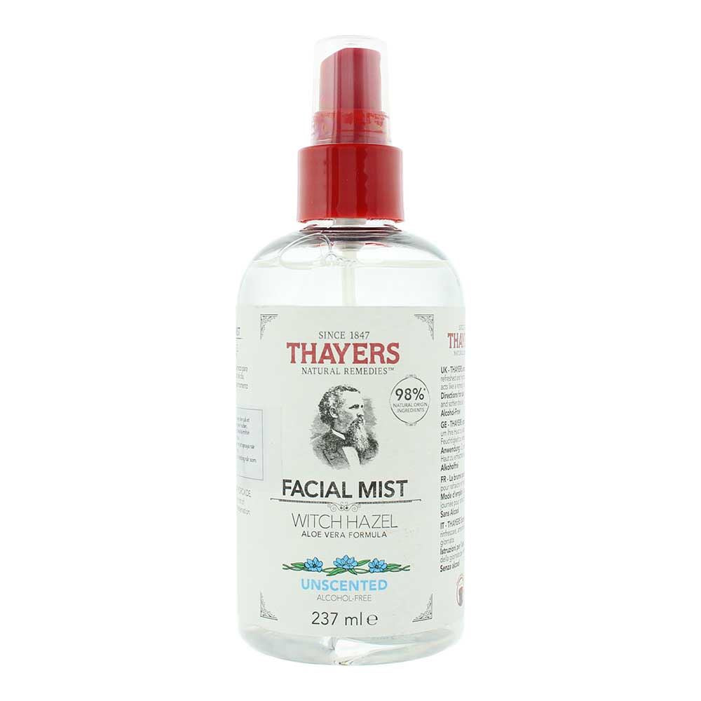 Thayers Witch Hazel Unscented Face Mist for Womens 237ml