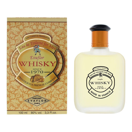 Evaflor Whisky Men Eau De Toilette 100ml Mens Fragrance Spray