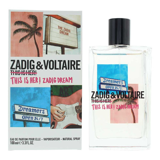 Zadig & Voltaire This Is Her! Zadig Dream EDP 100ml Womens Fragrance Spray