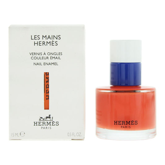 Hermes Paris Nail Enamel 36 Orange Tonique Nail Polish 15ml