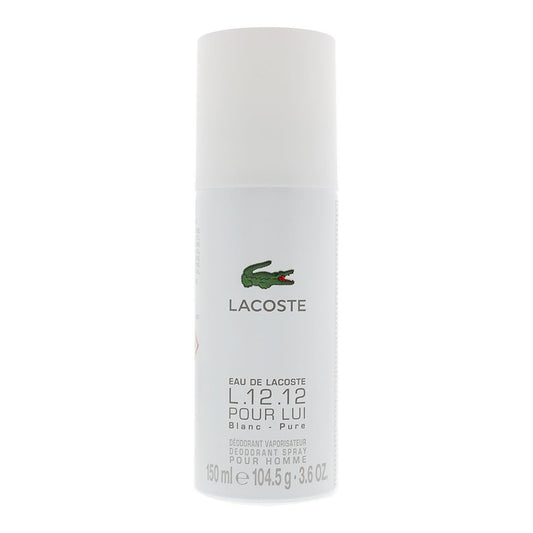 Lacoste Eau de Lacoste L.12.12 Pour Lui Blanc Deodorant Spray 150ml For Men