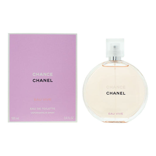 Chanel Chance Eau Vive Eau de Toilette 100ml Womens Fragrance Spray