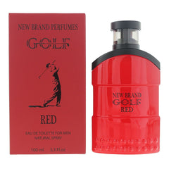New Brand Golf Red For Men Eau de Toilette 100ml Mens Fragrance Spray