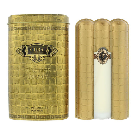 Cuba Prestige Legacy For Men Eau de Toilette 90ml Mens Fragrance Spray