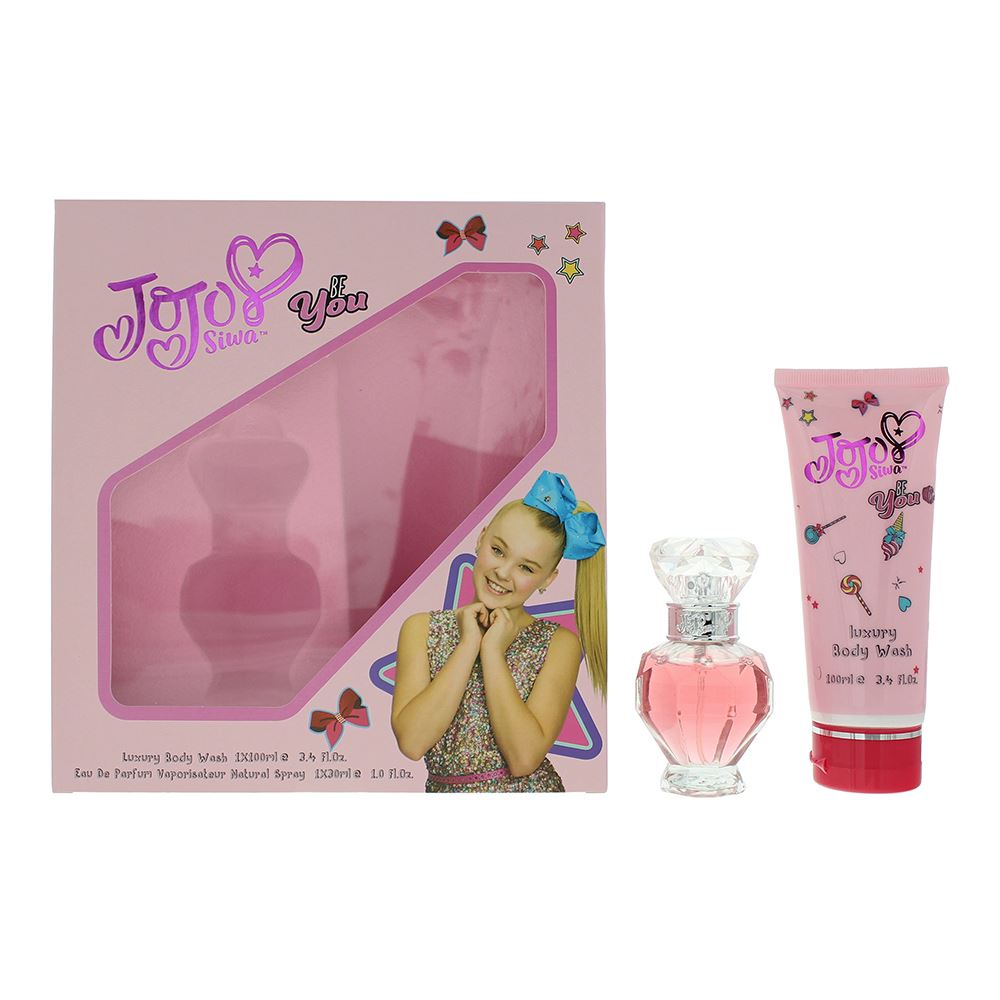 Jojo Siwa Be You 2 Piece Gift Set: EDP 30ml - Luxury Body Wash 100ml For Women