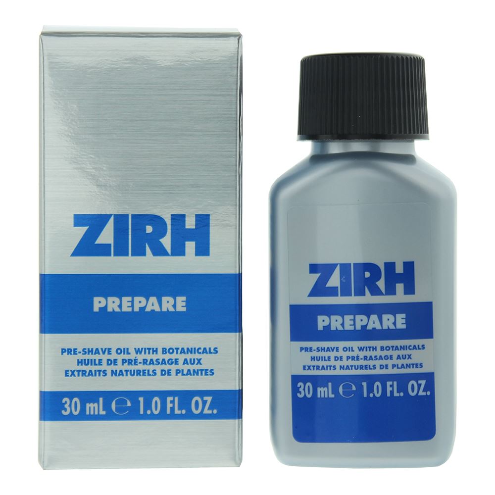 Zirh Prepare Botanical Pre-Shave Oil for Mens 30ml