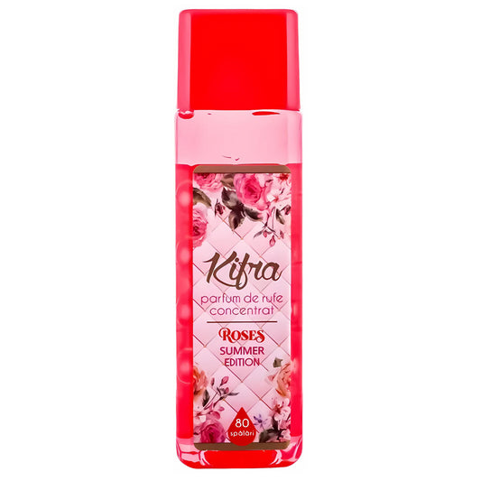 Kifra Roses Concentrated Final Laundry Rinse Fragrance Gentle Cloth 80W 200ml