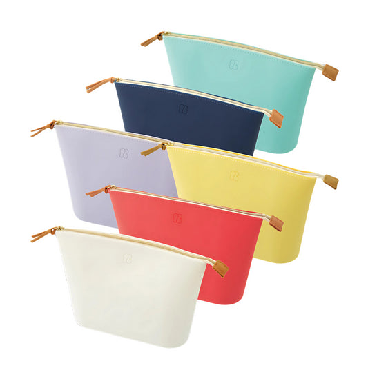 Bloomin Bag Small Wide Open Pouch Cosmetic Smallgift Coinpurse Lily White