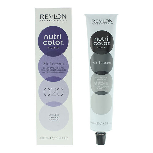 Revlon Nutri Color Filters 020 Lavender 3 In 1 Hair Colour 100ml For Women