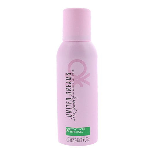 Benetton United Dreams Love Yourself Deodorant Spray For Her 150ml