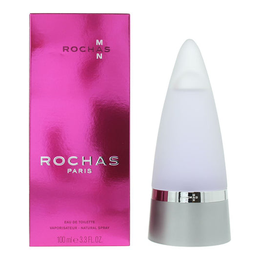 Rochas Man Eau de Toilette 100ml Mens Fragrance Spray